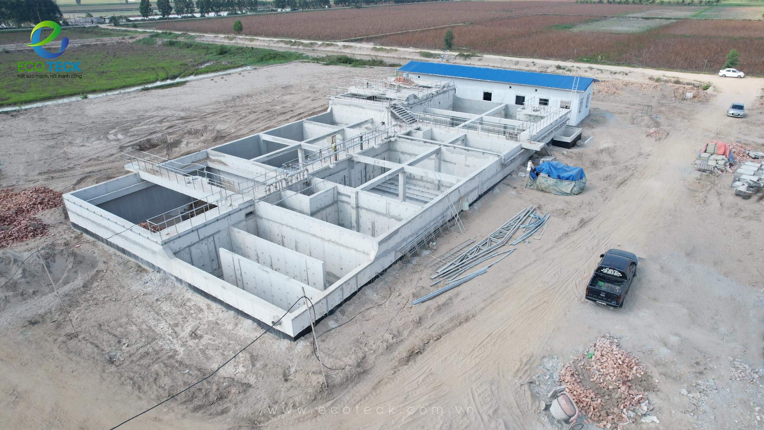 Wastewater Treatment Plant for Gia Binh Industrial Zone (Module 1: 2000 m³/day)